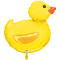 Folienballon Badeente Gelb