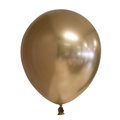 Latexballon Rund Chrome Gold – 100 Stk.