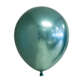 Latexballon Rund Chrome Grün  – 100 Stk.