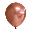 Latexballon Rund Chrome Rosegold  – 100 Stk.