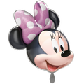 Folienballon Minnie Mouse Schwarz Pink Disney