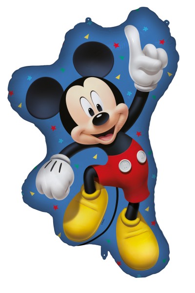 Folienballon Mickey Mouse Figur Blau Disney