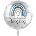Folienballon Baby Boy Regenbogen - 71cm