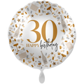 Folienballon Happy Birthday 30 Konfetti - 71cm
