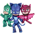 Folienballon AirWalker PJ Masks Trio Catboy Gekko Owlette