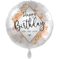 Happy Birthday Folienballon - Lebe Liebe Lache - 71cm