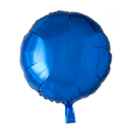 Folienballon Rund Blau