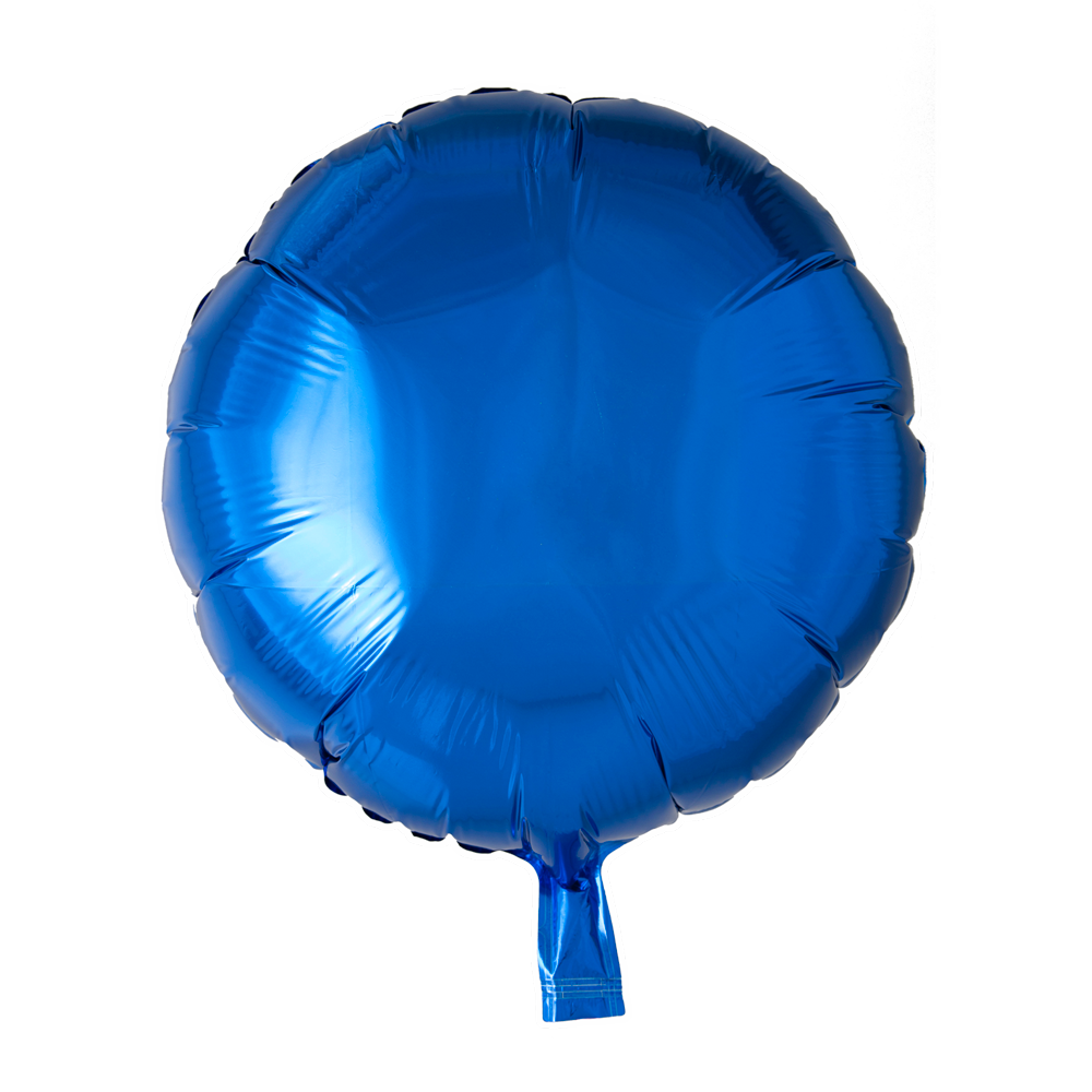 Folienballon Rund Blau