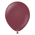 Latexballon Rund Standard Burgunder – 100 Stk.