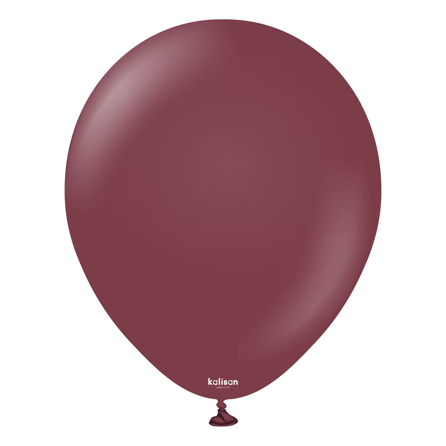Latexballon Rund Standard Burgunder – 100 Stk.