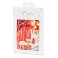 Glittervorhang Rot  2,5m x 90cm