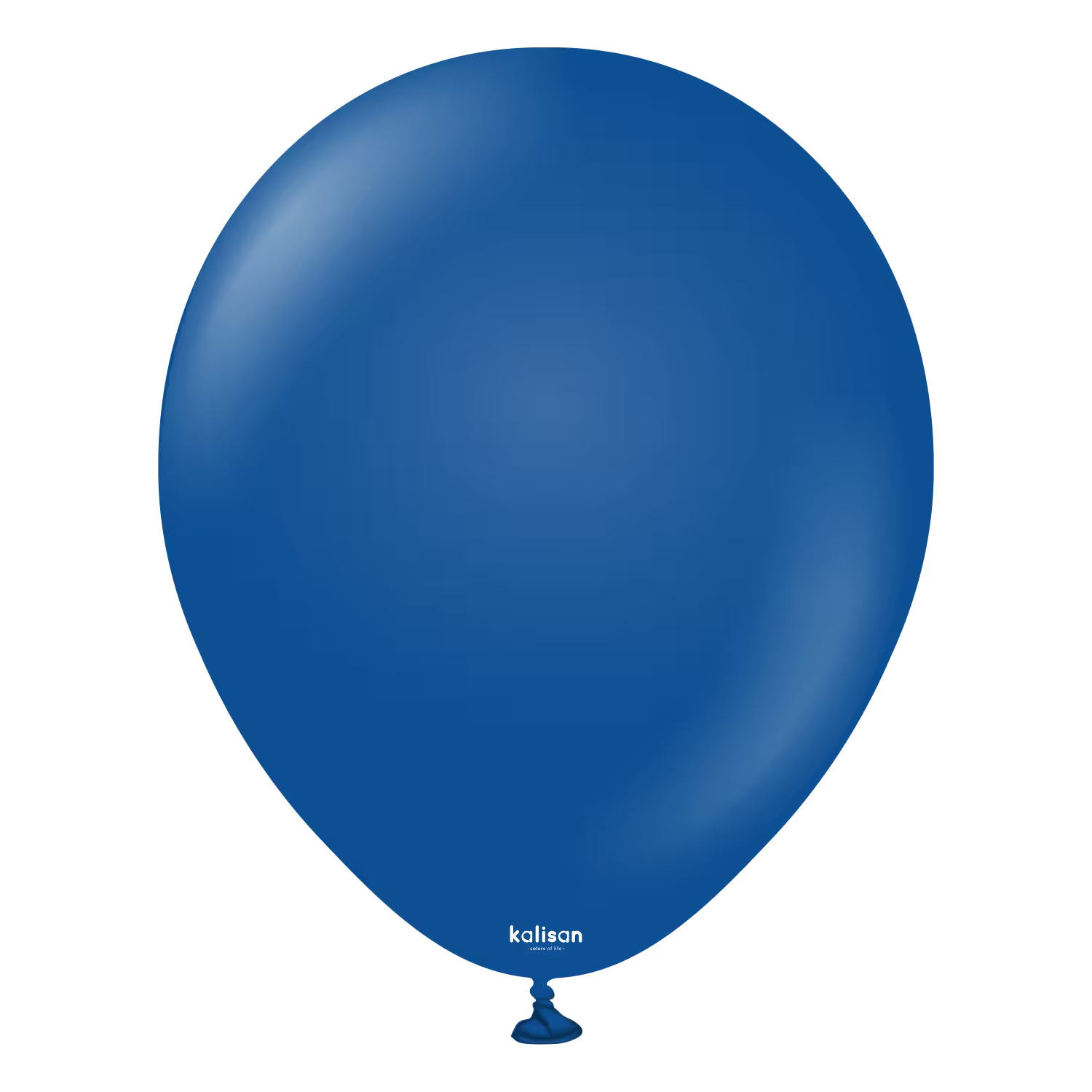 Latexballon Rund Standard Dunkelblau – 100 Stk.