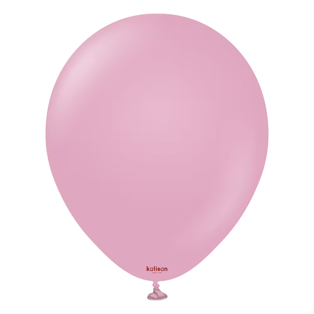 Latexballon Rund Retro Dusty  Rose – 100 Stk.