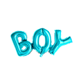 Folienballon Schriftzug "BOY" Blau