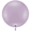 Folienballon Rund Flieder