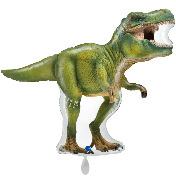 Folienballon T-Rex Dinosaurier Grün