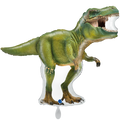 Folienballon T-Rex Dinosaurier Grün