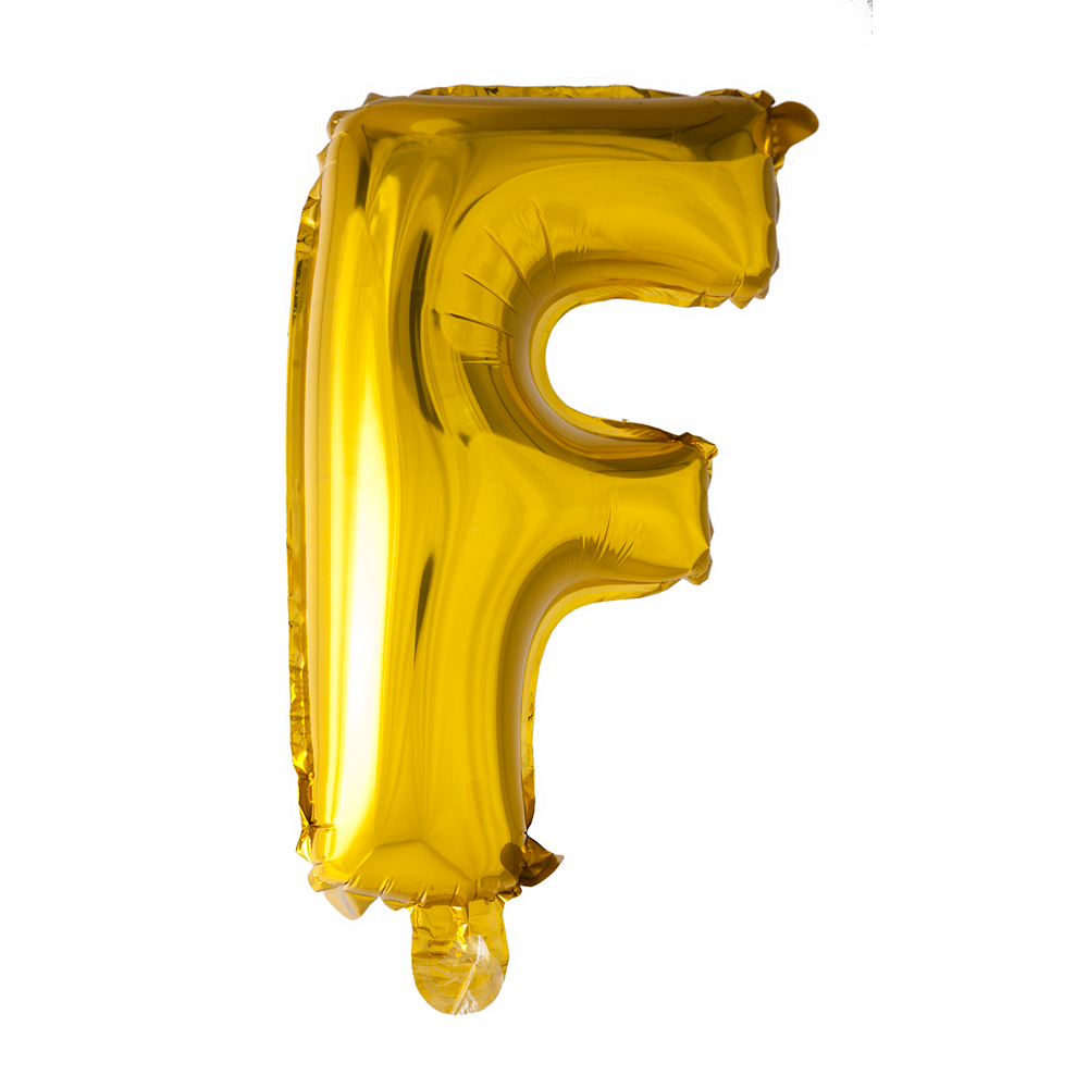 Mini Folienballon Buchstabe F