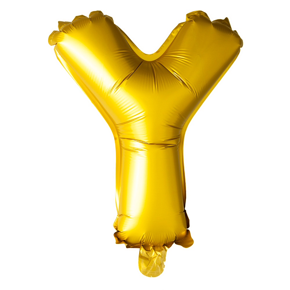 Mini Folienballon Buchstabe Y