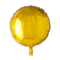 Folienballon Rund Gold