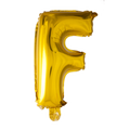 Folienballon Buchstabe F Gold