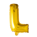 Folienballon Buchstabe L Gold