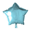 Folienballon Stern Hellblau
