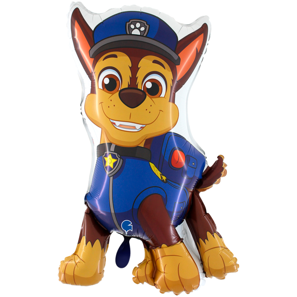 Folienballon PAW Patrol Chase Polizeihund Blau