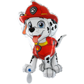 Folienballon PAW Patrol Marshall Feuerwehrhund Rot
