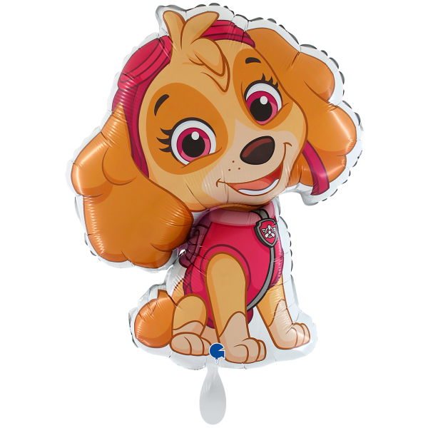Folienballon PAW Patrol Skye Hubschrauber-Hündin Pink