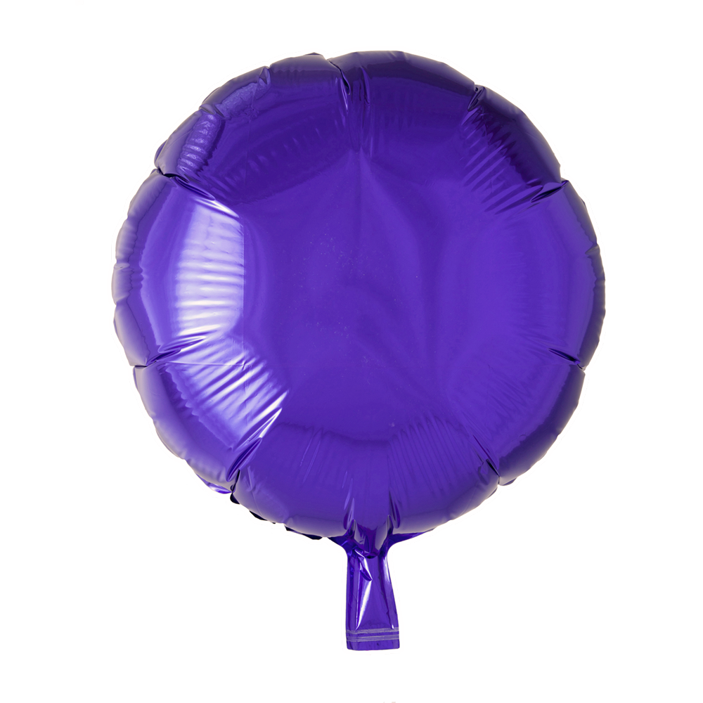 Folienballon Rund Lila