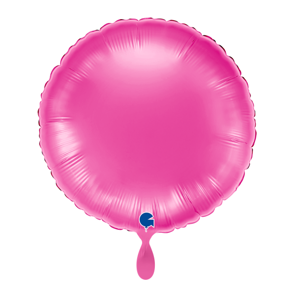 Folienballon Rund Pink