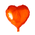 Folienballon Herz Orange