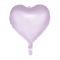 Folienballon Herz Pastell Flieder