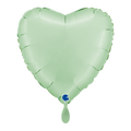 Folienballon Herz Pastell Mintgrün