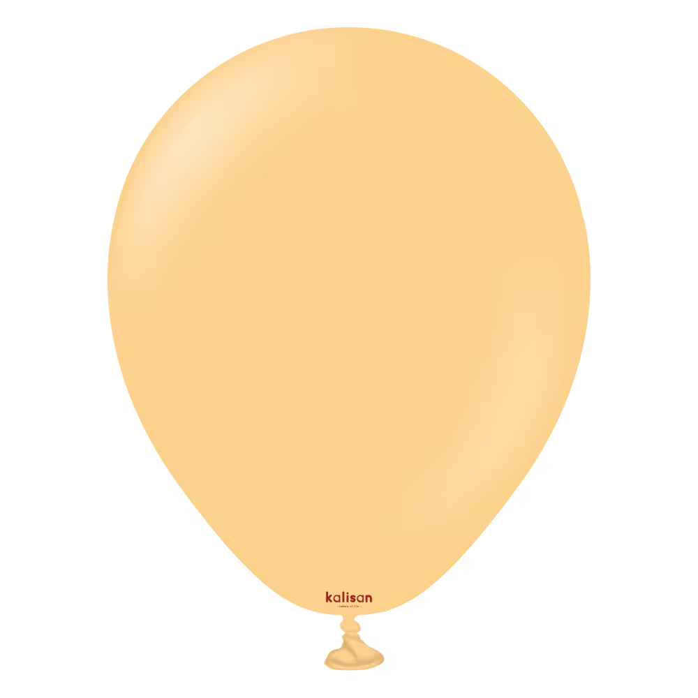 Latexballon Rund Standard Peach – 100 Stk.