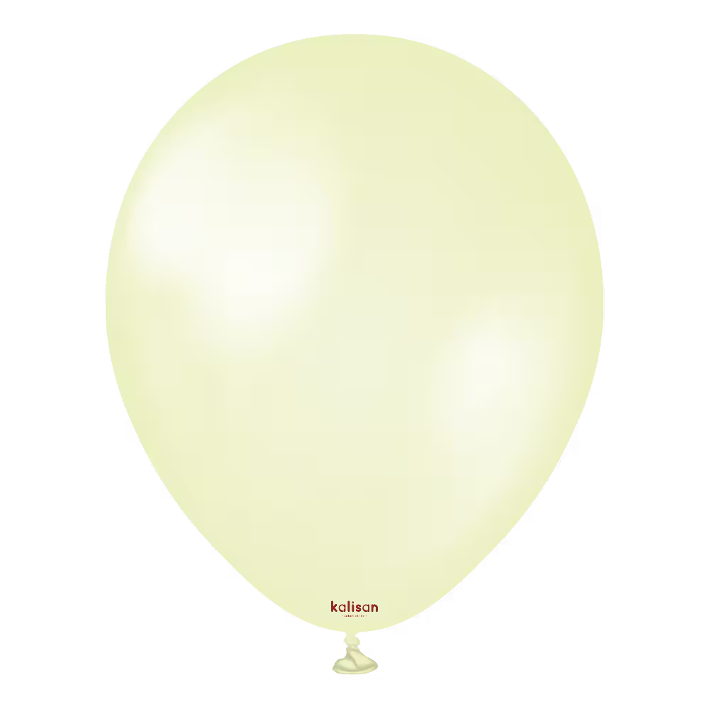 Latexballon Rund Perl Weiß – 100 Stk.