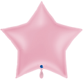 Folienballon Stern Rosa