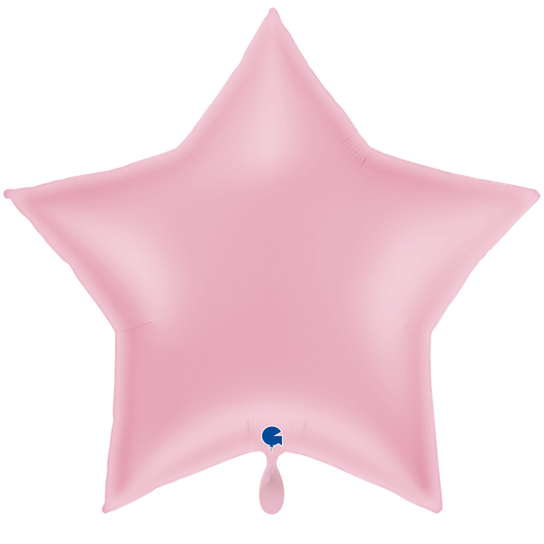 Folienballon Stern Rosa