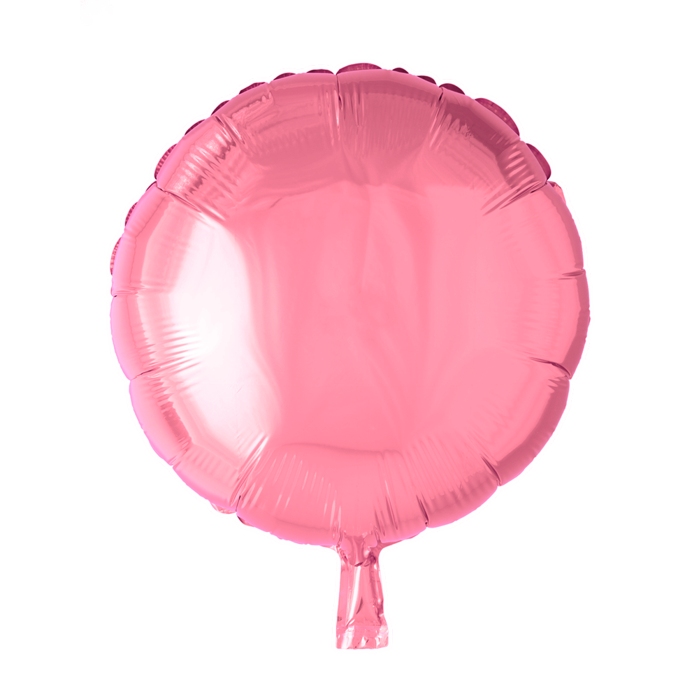 Folienballon Rund Rosa