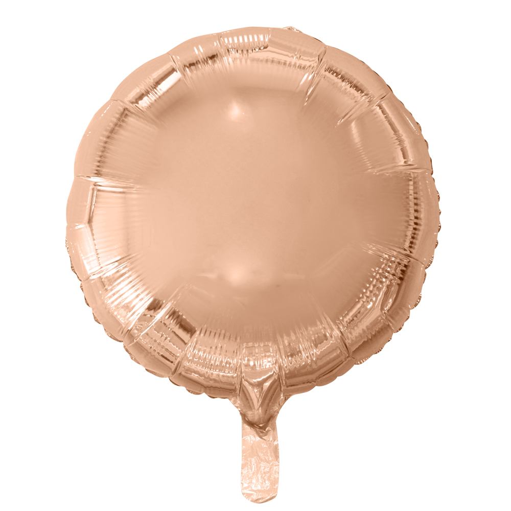 Folienballon Rund Rosegold