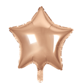 Folienballon Stern Rosegold