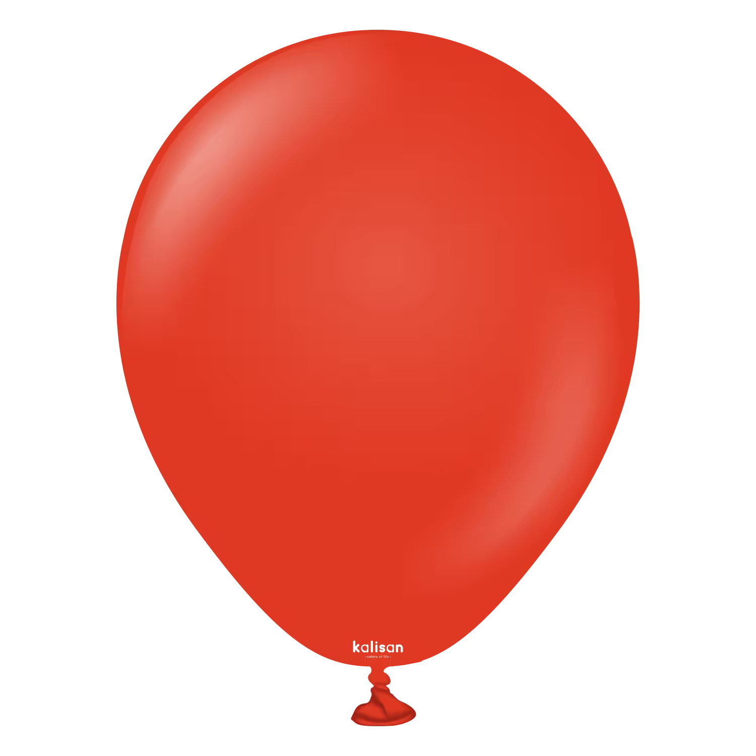 Latexballon Rund Standard Rot – 100 Stk.