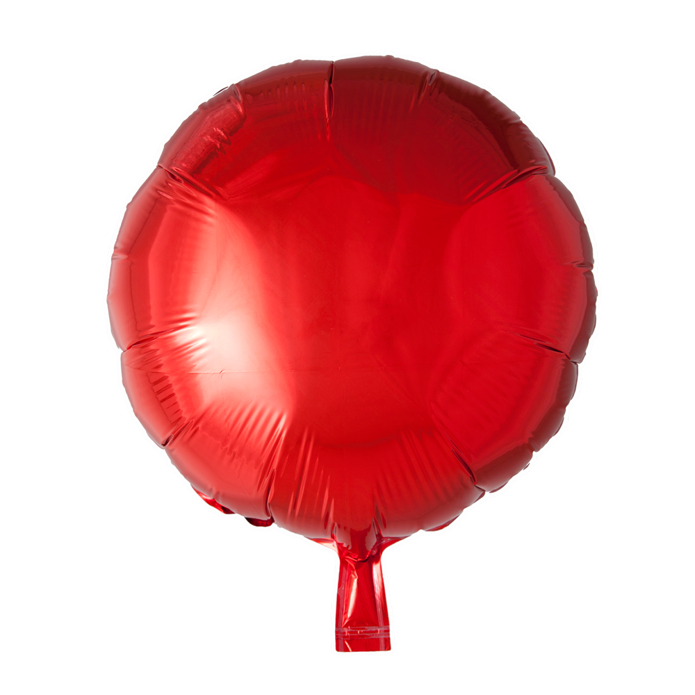 Folienballon Rund Rot