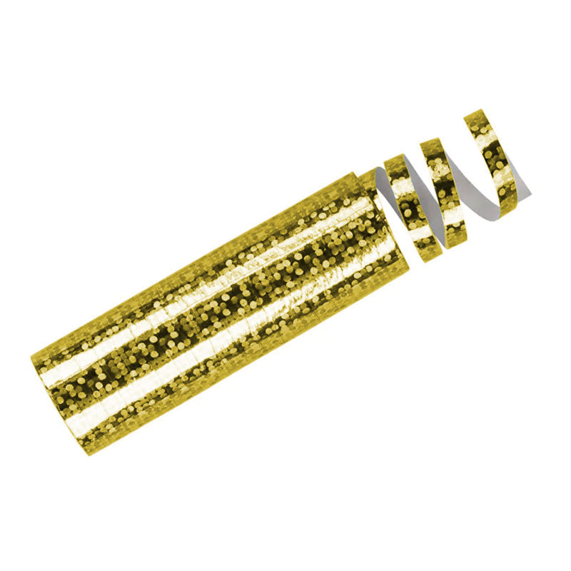 Luftschlange Gold 3,8m