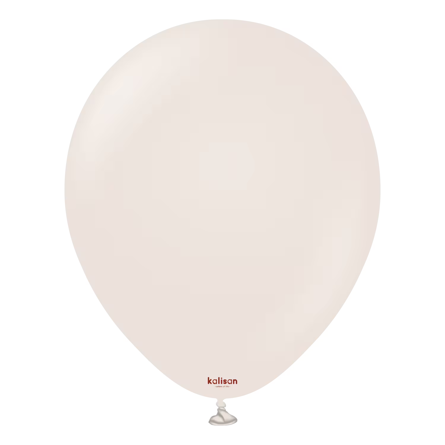 Latexballon Rund Retro Sand – 100 Stk.