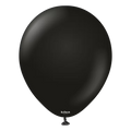 Latexballon Rund Standard Schwarz – 100 Stk.