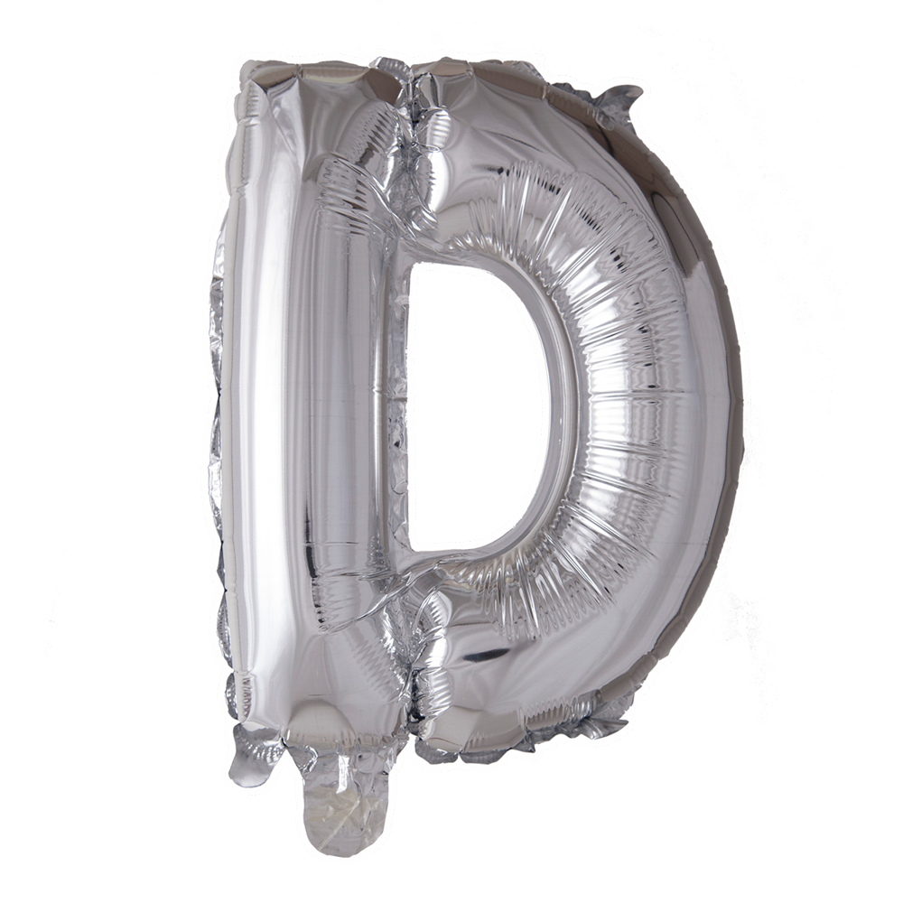 Mini Folienballon Buchstabe D