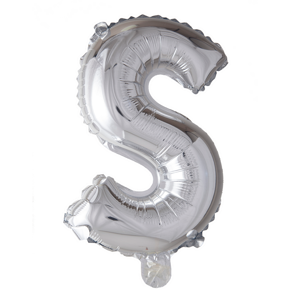 Mini Folienballon Buchstabe S