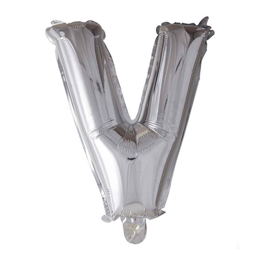 Mini Folienballon Buchstabe V